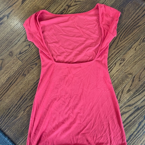 NWT Free People Beach Red Backless Dress - Picture 3 of 5